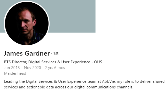 James Gardner AbbVie